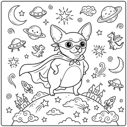 43 Chihuahua Coloring Pages: Printable PDFs To Print